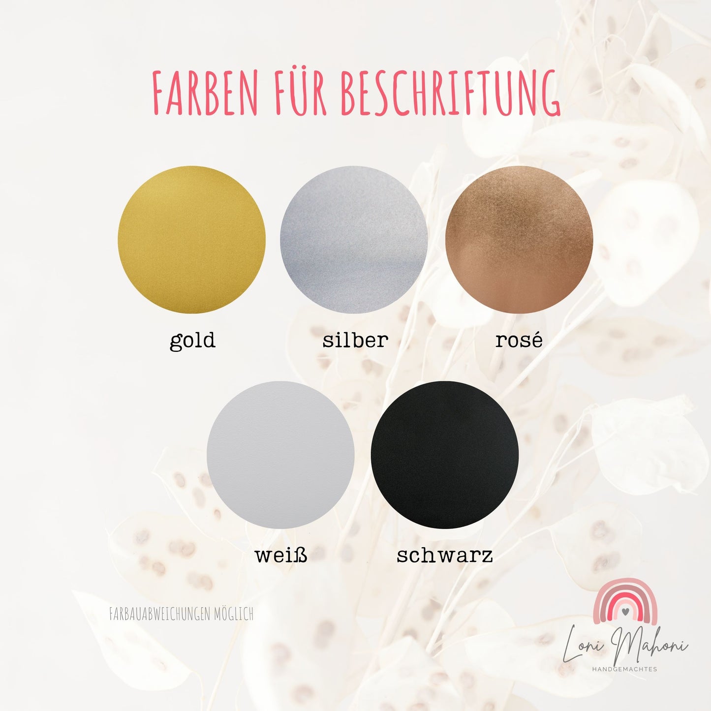 Beanie Mütze mit Wunschtext