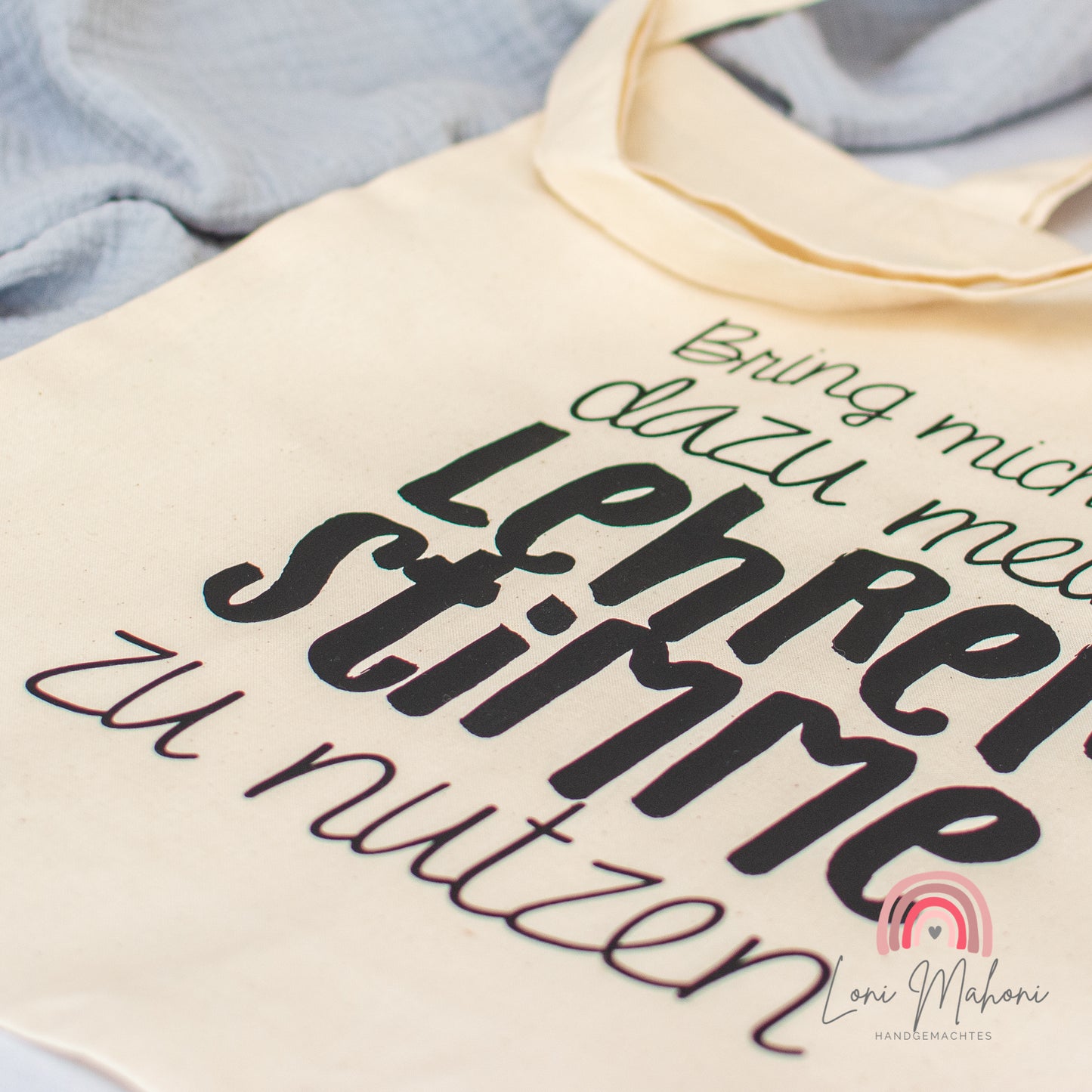 Stoffbeutel "Lehrerstimme"