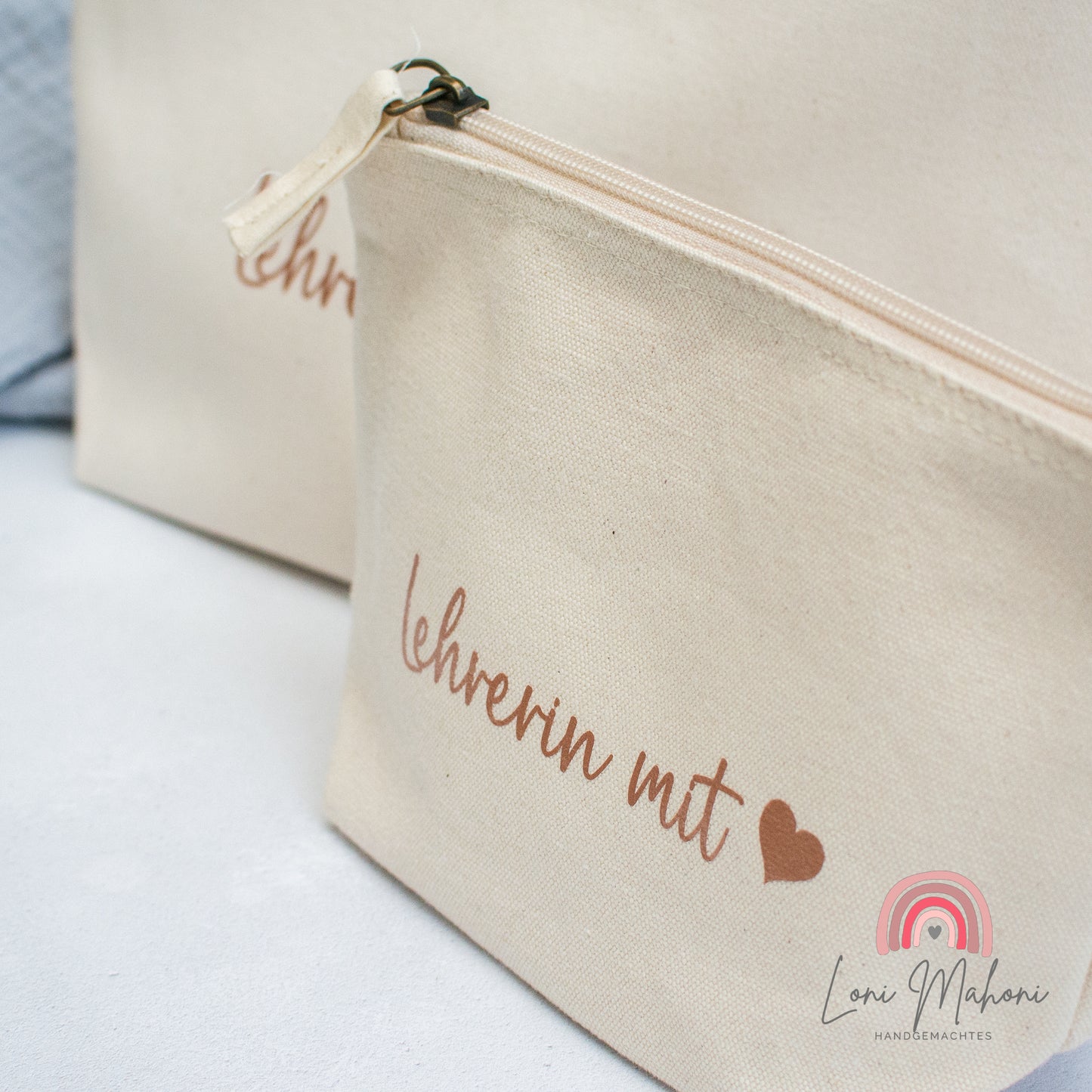 Tasche Erzieherin mit Herz / Lehrerin mit Herz