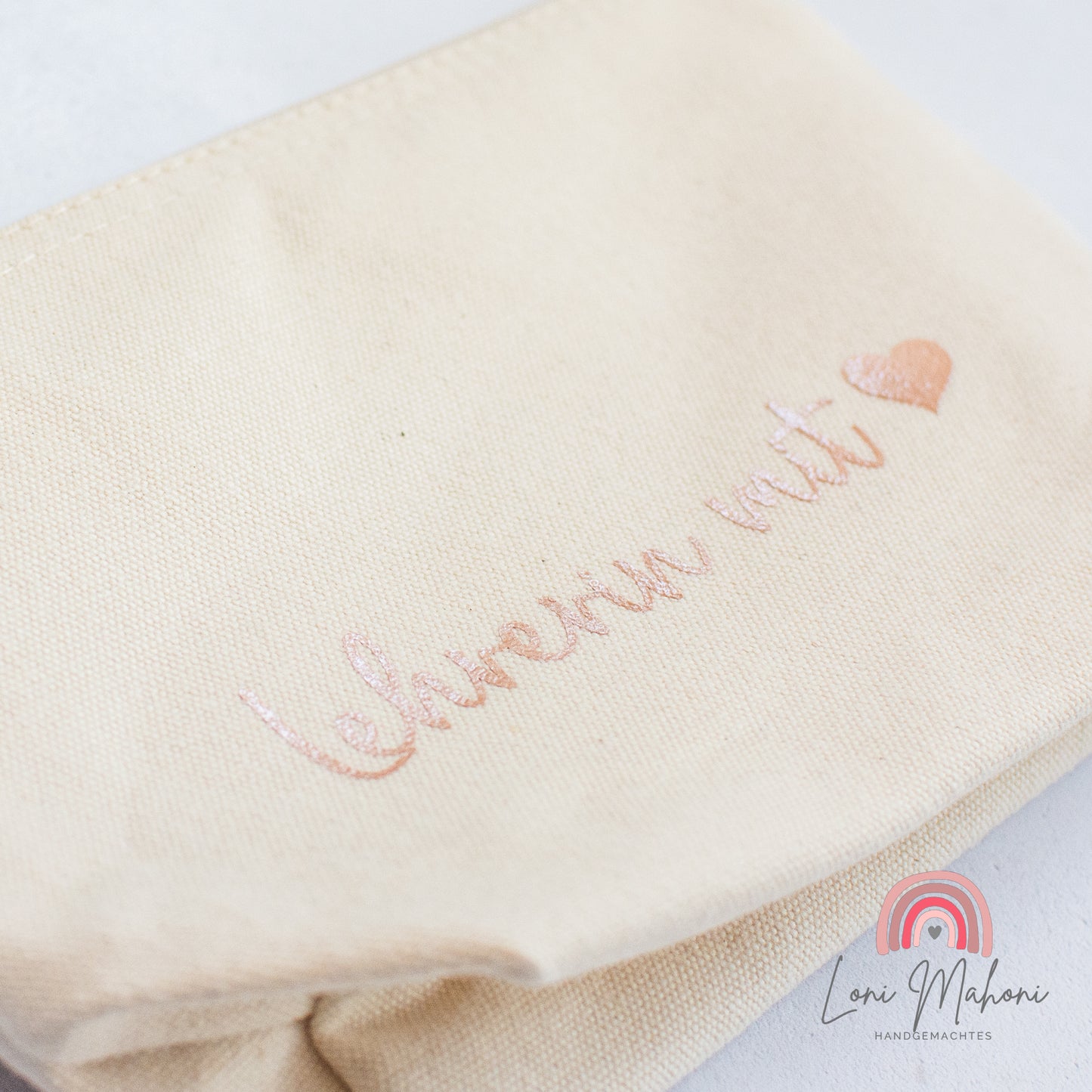 Tasche Erzieherin mit Herz / Lehrerin mit Herz