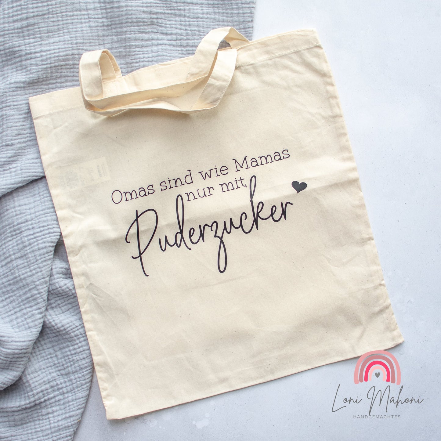 Stoffbeutel "Puderzucker"