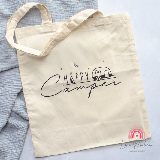 Stoffbeutel "Happy Camper"
