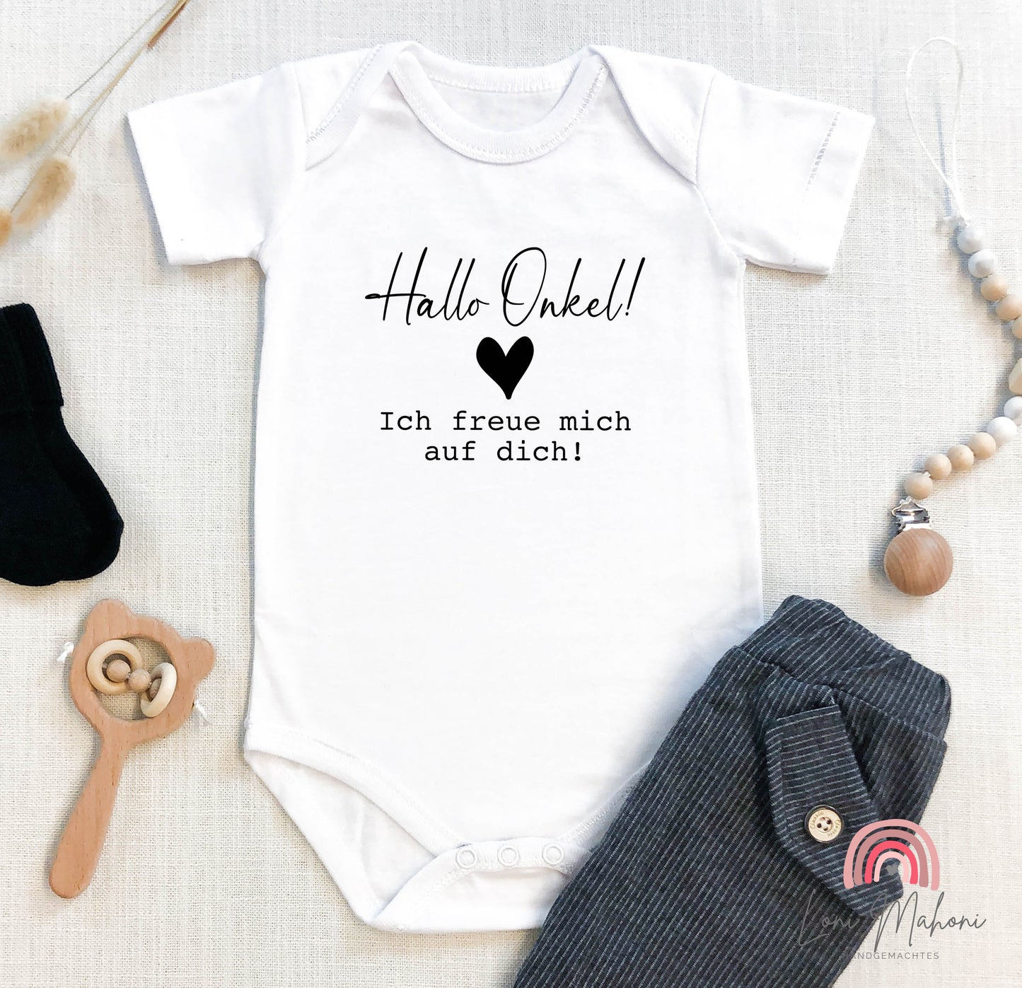 Schwangerschaft verkünden mit Babybody