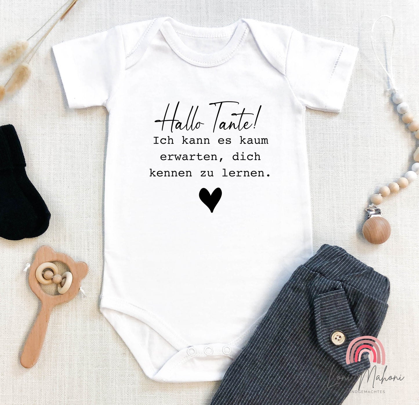 Schwangerschaft verkünden mit Babybody