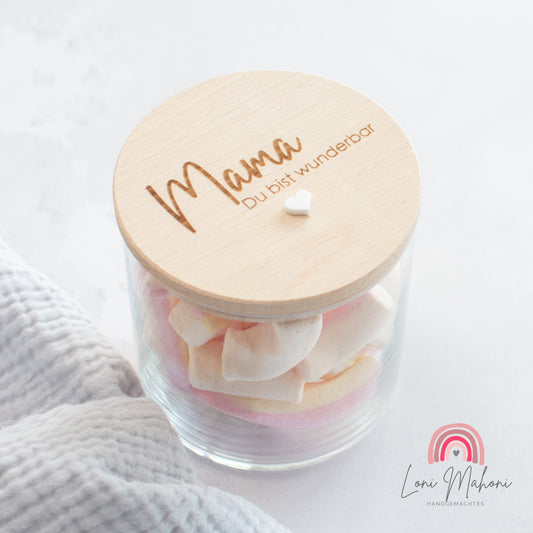 Vorratsglas als Geschenk zum Muttertag