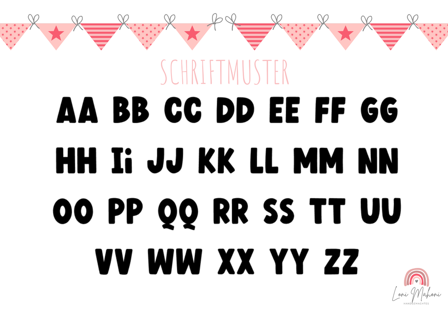 Cake Topper "Teddybär", personalisiert mit Vornamen