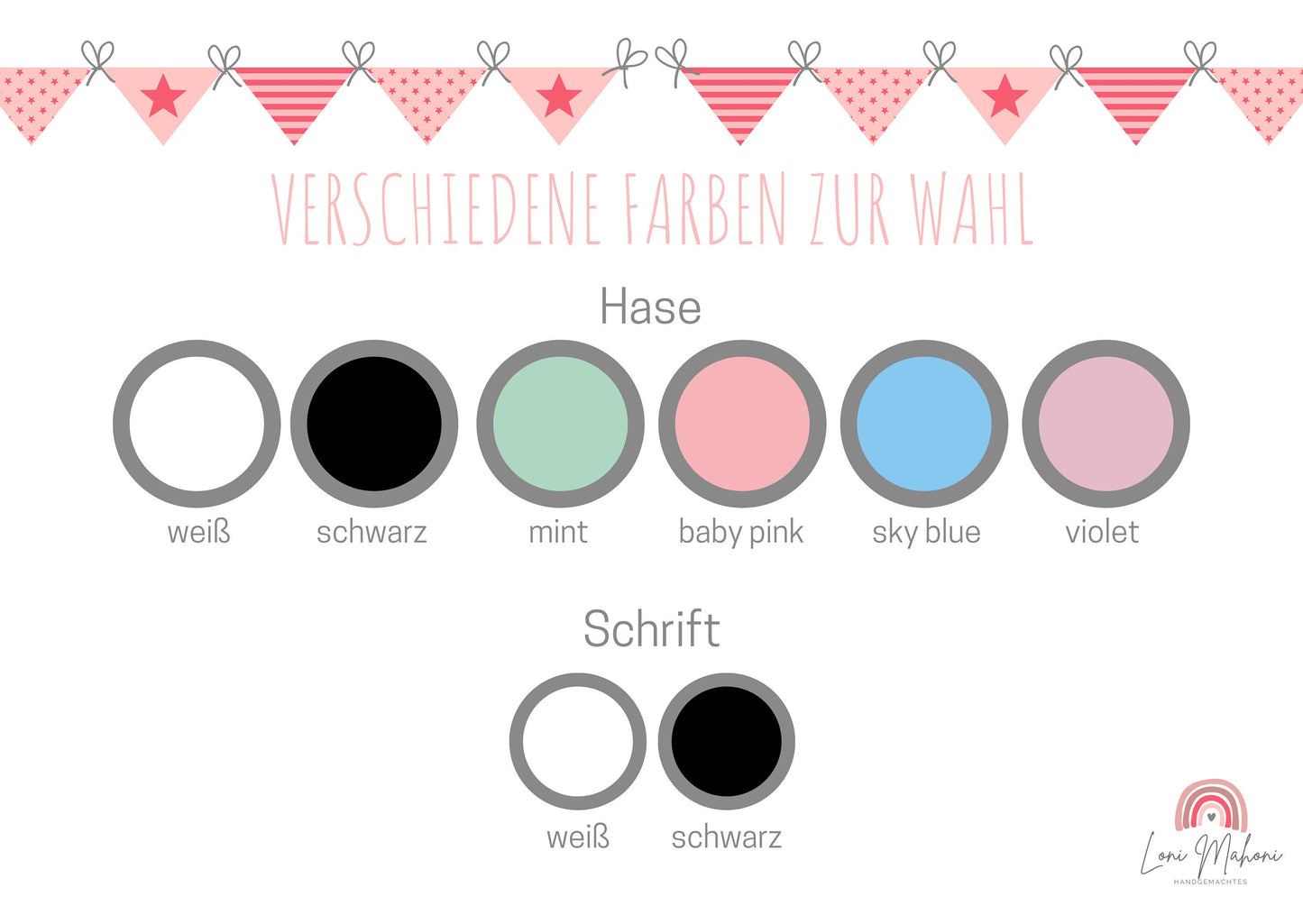 Personalisierte Ostertasche,