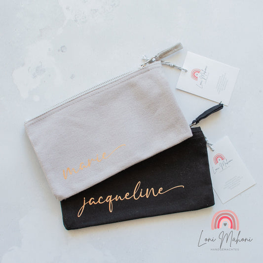 Personalisierte Tasche, Mäppchen