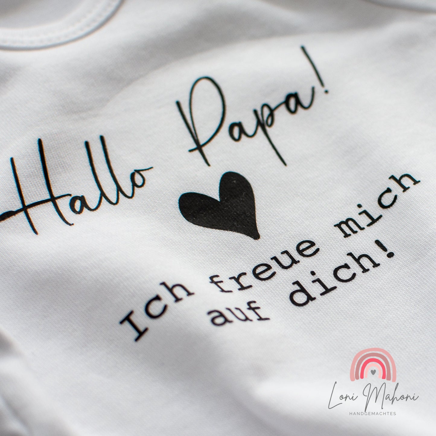 Schwangerschaft verkünden mit Babybody