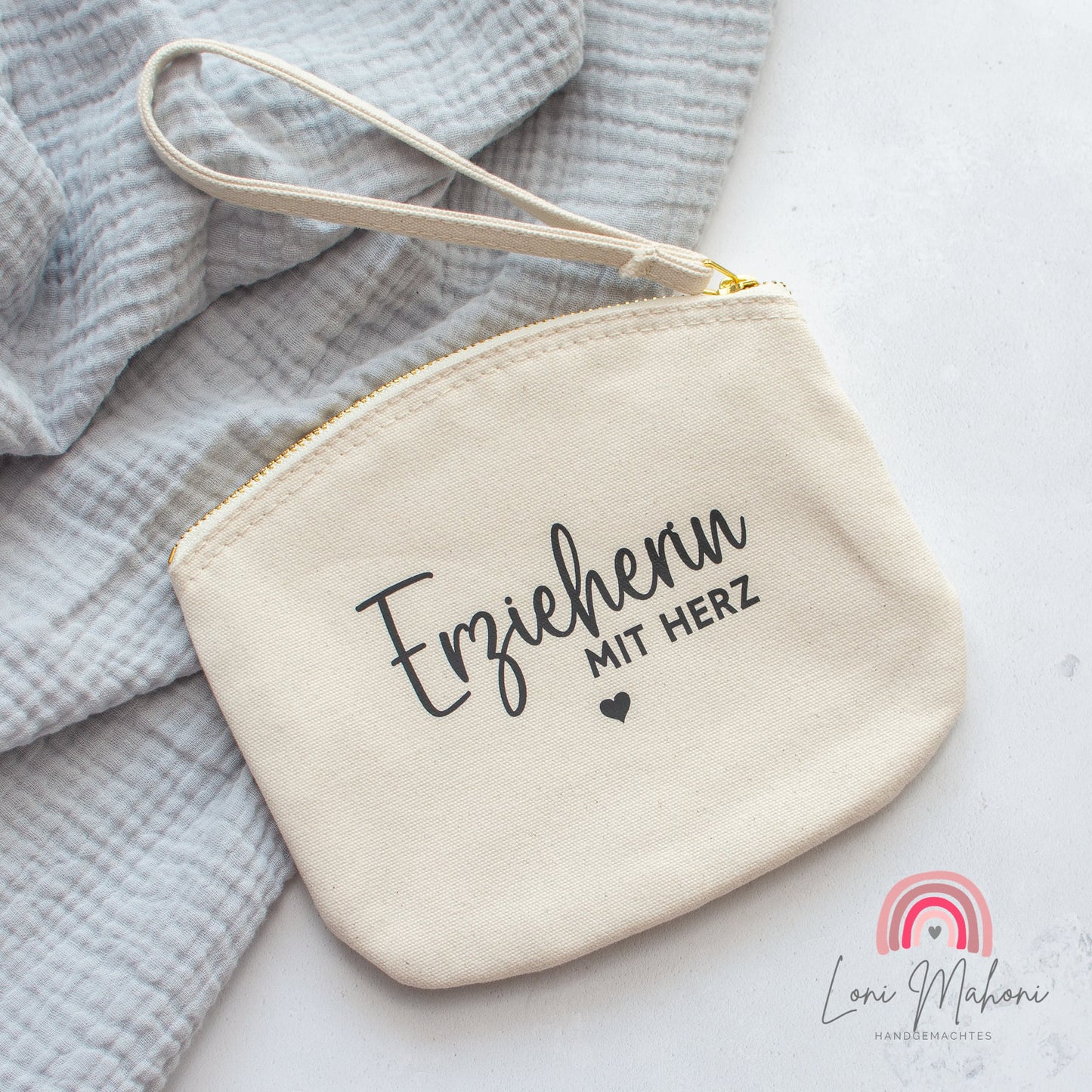 Handgelenktasche "Erzieherin mit Herz"